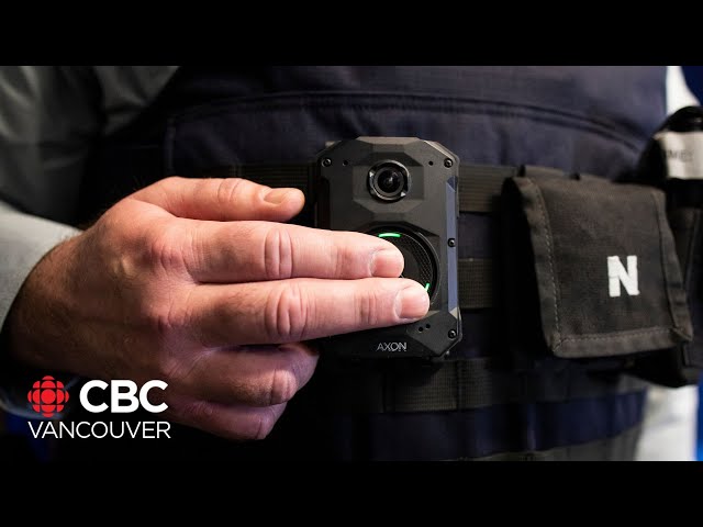 ⁣Police body cameras begin rollout at B.C. RCMP detachments