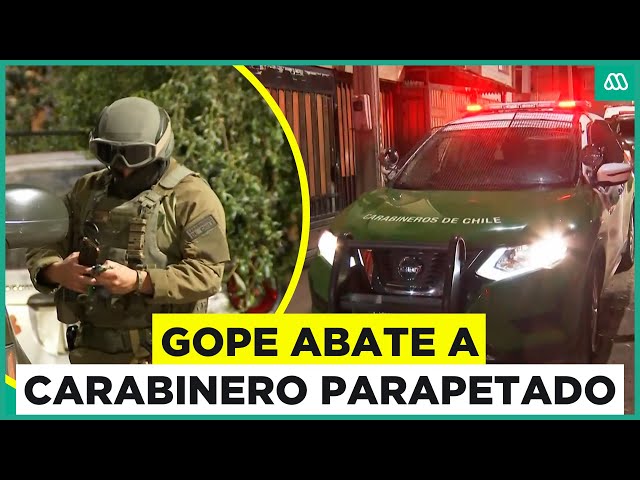 ⁣Carabinero muere baleado por personal GOPE en San Bernardo