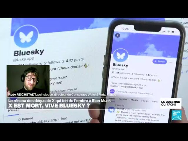 ⁣X est mort, vive Bluesky ? • FRANCE 24