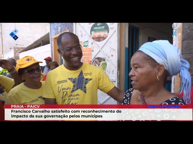 ⁣Praia: Francisco Carvalho satisfeito com reconhecimento do impacto da sua governação pelos munícipes