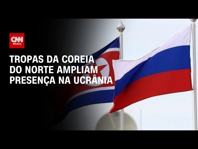 ⁣Tropas da Coreia do Norte ampliam presença na Ucrânia | CNN PRIME TIME