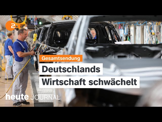 ⁣heute journal vom 22.11.2024 Krise bei Bosch, Wahlkampf der SPD, Koalitionsvertrag in Thüringen