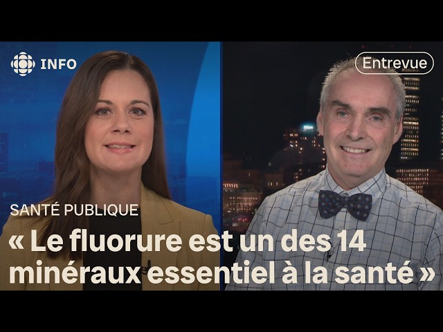 ⁣Fin de la fluoration de l'eau : entrevue avec un expert en santé buccodentaire