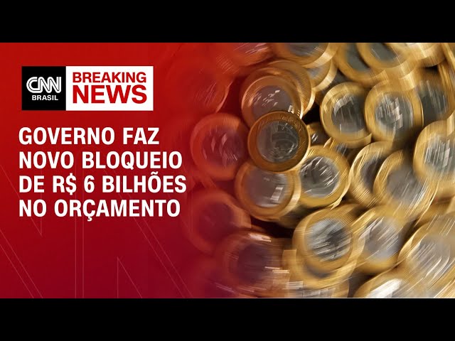 ⁣Governo faz novo bloqueio de R$ 6 bilhões no Orçamento | CNN PRIME TIME