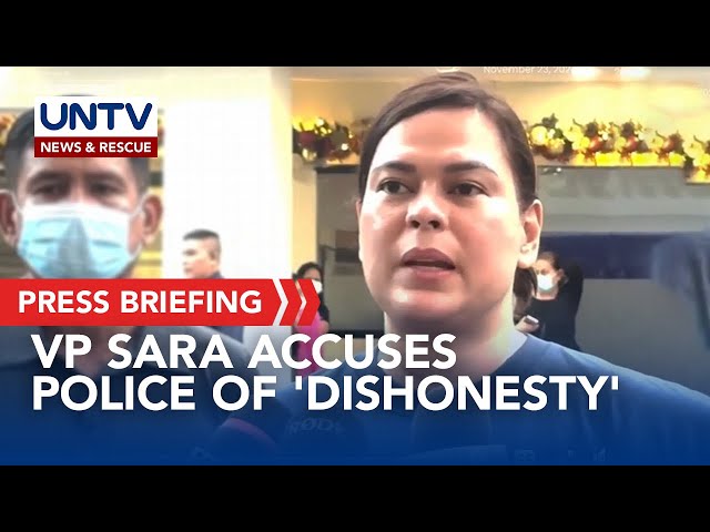 ⁣VP Sara, nagsalita matapos dalhin sa ospital ang kanyang Chief of Staff na si Atty. Lopez