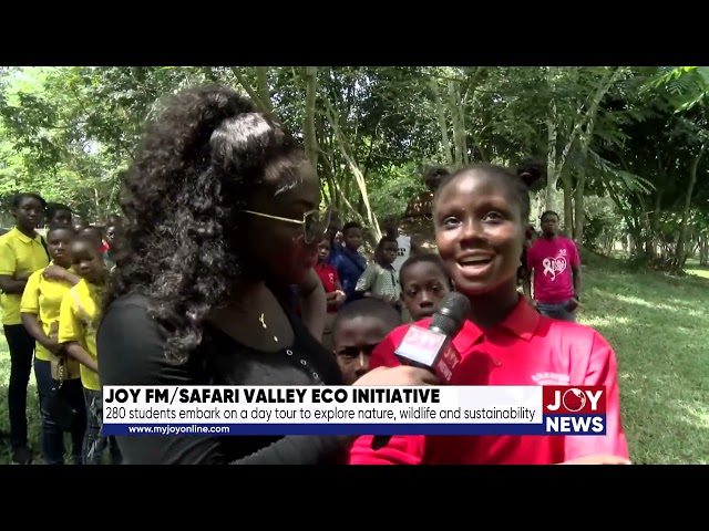 ⁣Joy FM/Safari Valley Eco Initiative: 280 students embark on a day tour to explore nature, wildlife