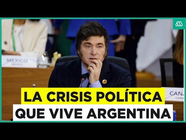 ⁣Análisis de la crisis política en Argentina: La relación entre Javier Milei y Victoria Villarruel