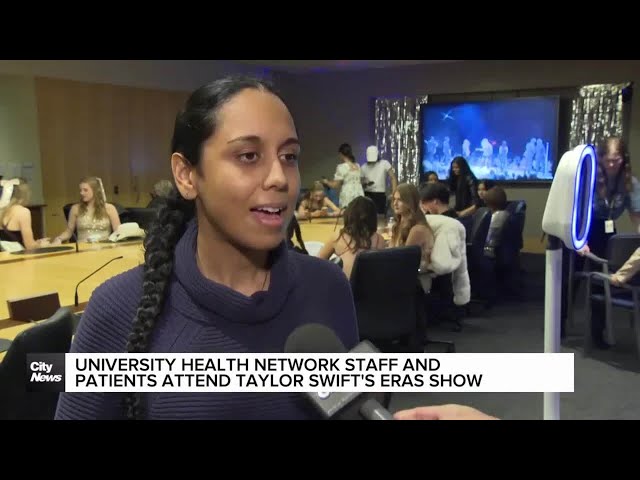 ⁣University Health Network staff and patients attend Taylor Swift's Eras show