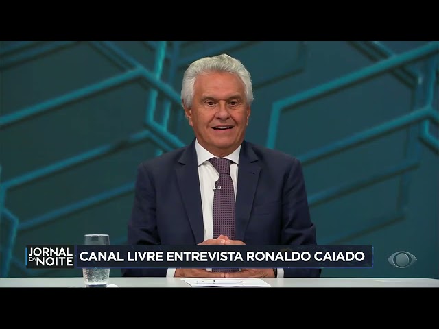 ⁣Canal Livre entrevista o governador de Goiás, Ronaldo Caiado