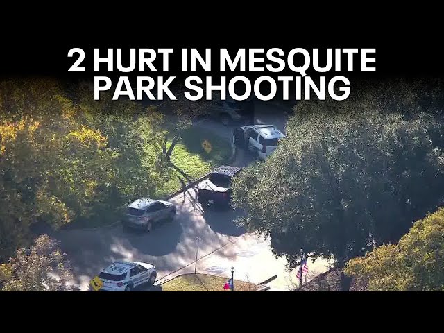 ⁣Mesquite park shooting leaves 2 young men injured