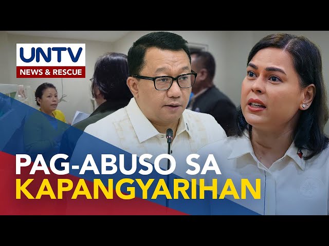 ⁣VP Sara: House panel order na ilipat si Atty. Lopez kahit dis-oras ng gabi, ‘abuse of power’