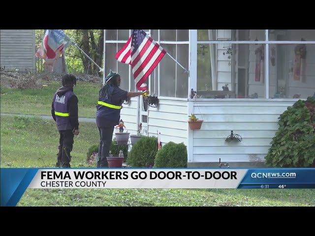 ⁣'Recovery takes a long time': FEMA workers visiting SC homes