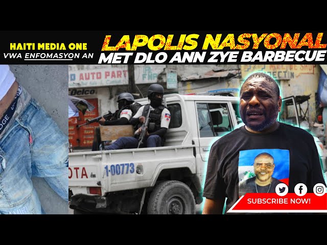 ⁣lapolis Met Dlo Nan Zye Borbecue, 3 Bandi Bwè Dlo Bouch Yo