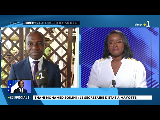 ⁣ INTERVIEW EXCLUSIVE - Thani Mohamed-Soilihi à Mayotte*