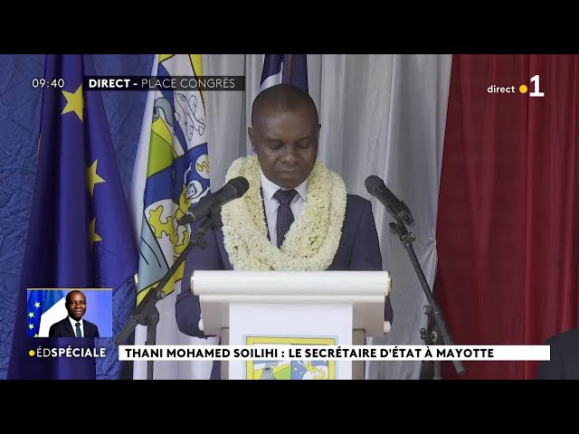 ⁣Thani Mohamed-Soilihi à Mayotte