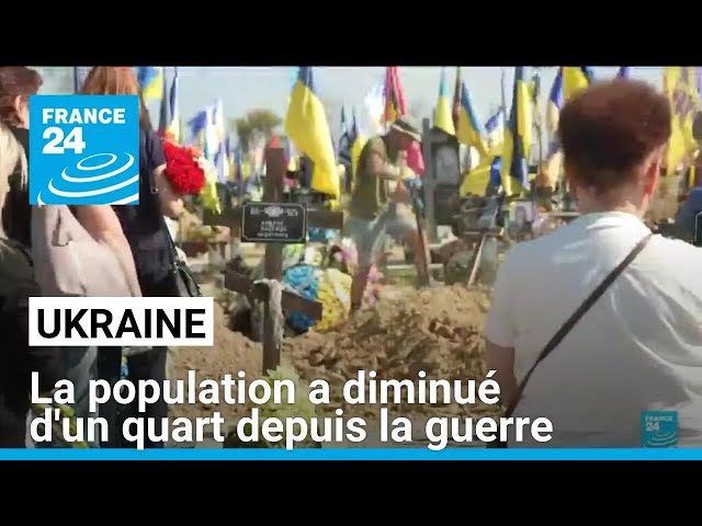 ⁣Ukraine : la population a diminué de plus de 10 millions depuis la guerre • FRANCE 24