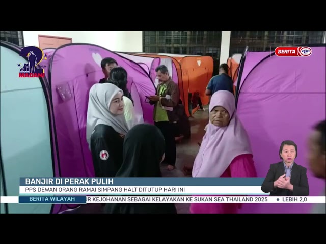 ⁣23 NOV 2024 BERITA WILAYAH – BANJIR DI PERAK PULIH