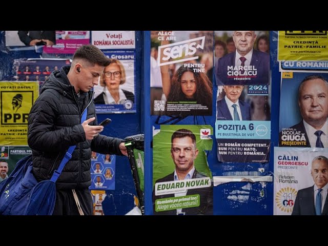 ⁣Les Roumains de l'étranger votent avant l'élection présidentielle de dimanche