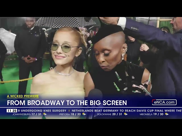 ⁣Wicked premiere | From Broadway to the big screen