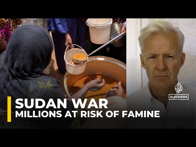 ⁣Sudan's war leaves over 25 million people facing violence, hunger, and displacement