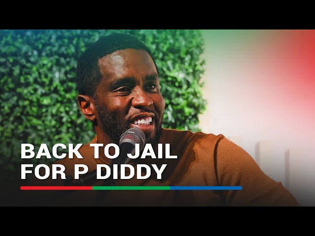 ⁣Rapper Sean 'Diddy' Combs returns to jail as judge considers bail bid