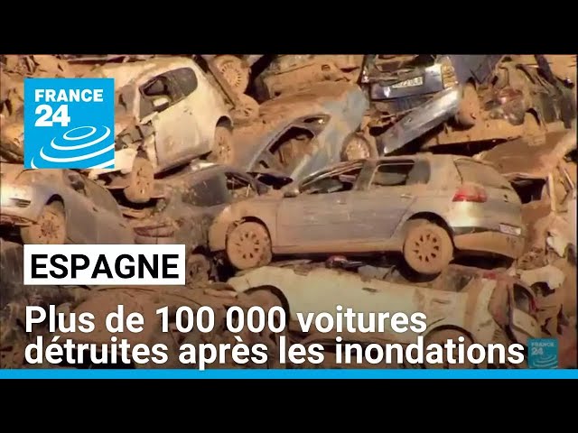 ⁣Inondations à Valence : plus de 100 000 voitures réduites en épaves • FRANCE 24