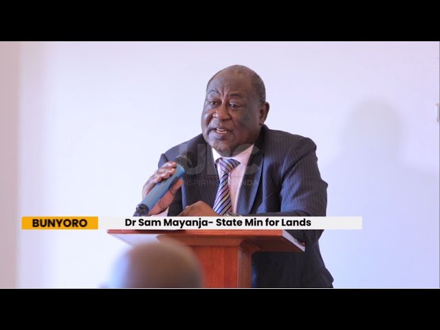 ⁣Dr. Mayanja tasks land experts to analyze all issues raised on land disputes