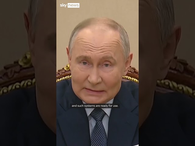 ⁣Putin will test new missiles 'in combat'