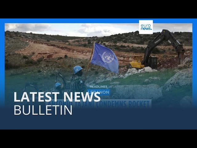 ⁣Latest news bulletin | November 23rd – Midday