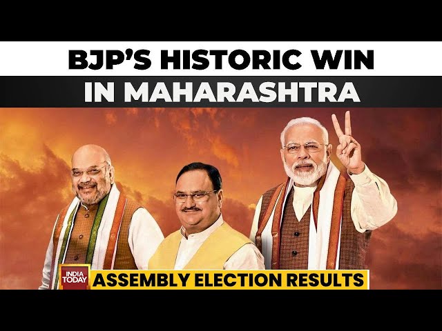 ⁣Maharashtra Election Results: BJP Led Mahayuti Triumphs, Maha Vikas Aghadi Defeated | India Today