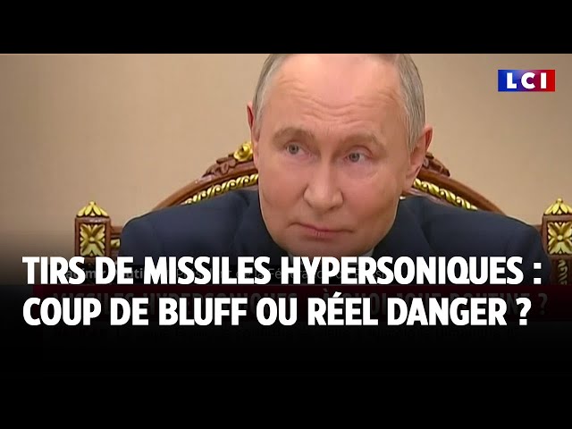 ⁣Tirs de missiles hypersoniques : coup de bluff ou réel danger ?｜LCI