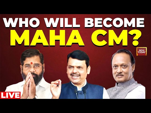 ⁣Maharashtra Elections LIVE: Eknath Shinde Stakes Claim To CM Seat After Mega Mahayuti Victory