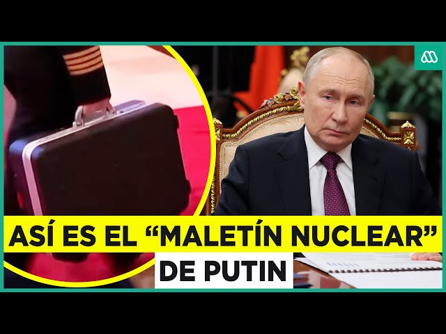 ⁣Así es el "maletín nuclear" de Putin: Alerta mundial por inminente guerra