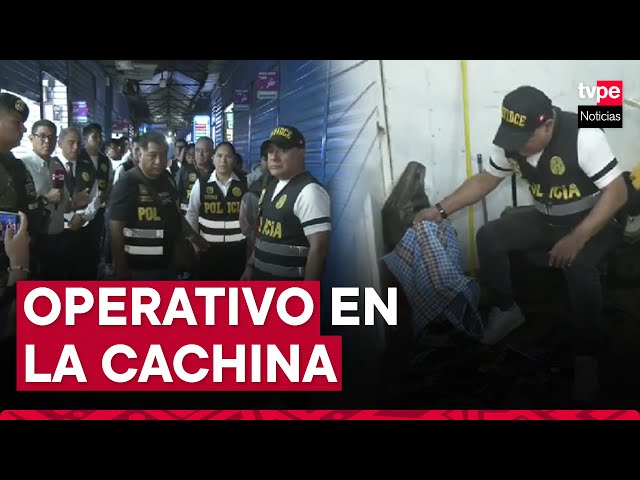 ⁣La Cachina: intervienen puestos y detienen a 5 personas por venta de celulares de dudosa procedencia