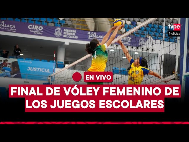 ⁣EN VIVO: Final de vóley femenino de los Juegos Escolares Deportivos y Paradeportivos 2024