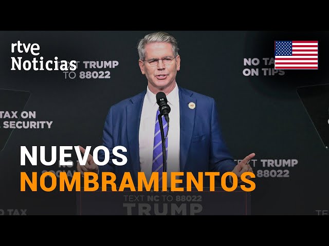 ⁣EE.UU.: DONALD TRUMP elige a SCOTT BESSENT como SECRETARIO del TESORO | RTVE Noticias