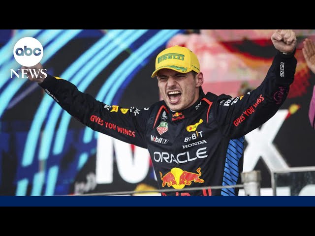 ⁣Can Verstappen make history at F1 World Championship