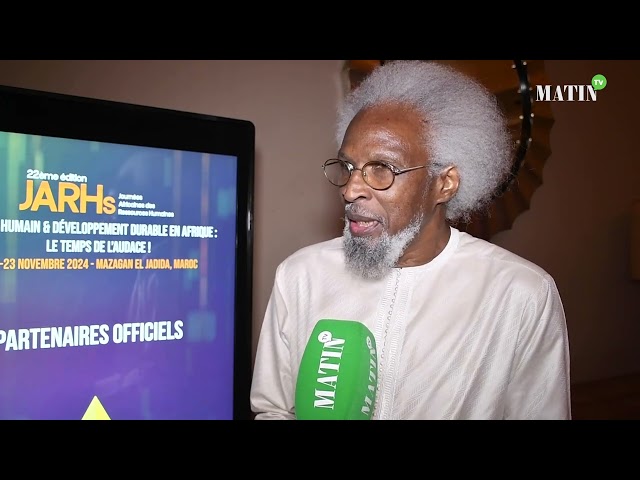 ⁣JARHs 2024 : déclaration de Alioune Sall, Fondateur de l'African Futures Institute