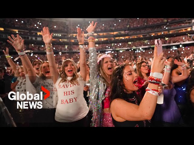 ⁣Eras Tour: Trudeau shakes it off as Taylor Swift wraps up in Toronto