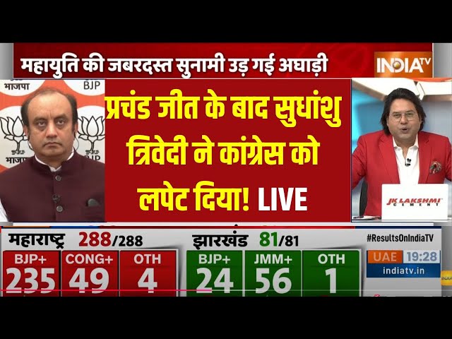 ⁣Sudhanshu Trivedi On Maharashtra Assembly Election Results LIVE | MVA | BJP | Mahayuti