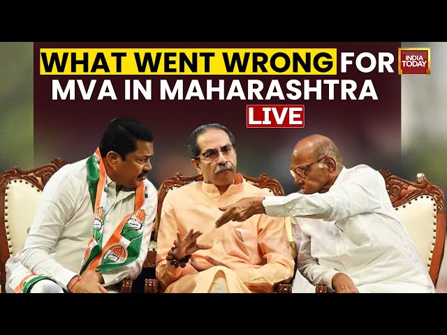 ⁣Maharashtra Election Result Analysed LIVE | How MVA Failed To Make An Impact In Maha Politics