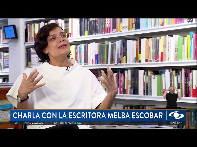 ⁣Escritora Melba Escobar dialoga sobre su última novela ‘Las huérfanas’