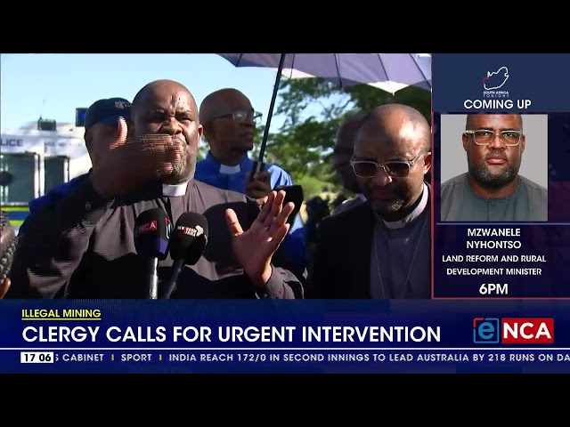 ⁣Church council concerned as Stilfontein mine stand-off continues