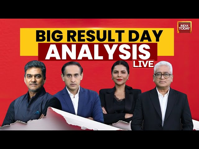 ⁣Maharashtra, Jharkhand Election Results Analysis LIVE | What Went Wrong For MVA In Maharashtra?