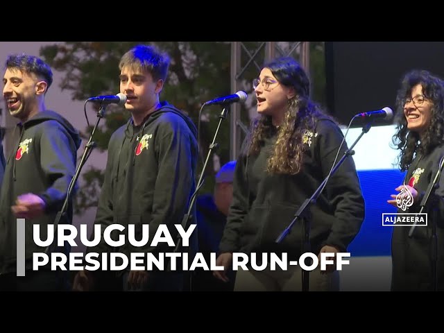 ⁣Uruguay presidential run-off: Close race between centre-left & centre-right rivals