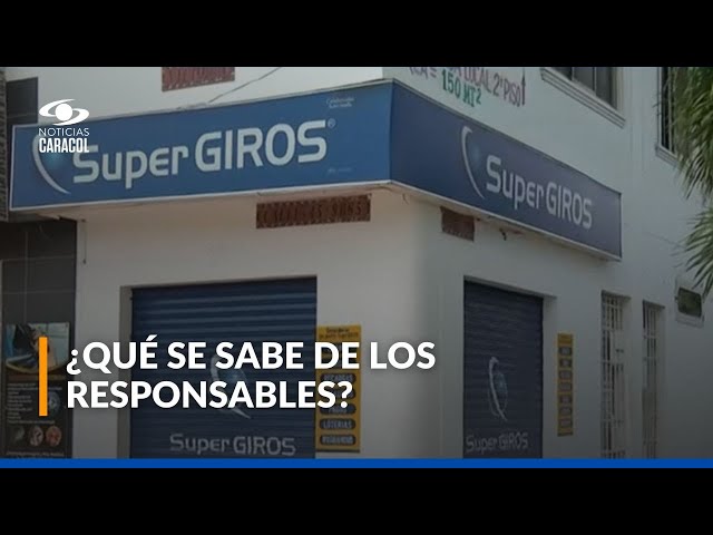 ⁣Atentado en Barranquilla a empresa de giros deja una mujer herida