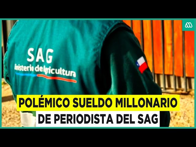 ⁣Recibe sueldo superior a $6.400.000: Cuestionan contratación y alto salario de periodista del SAG