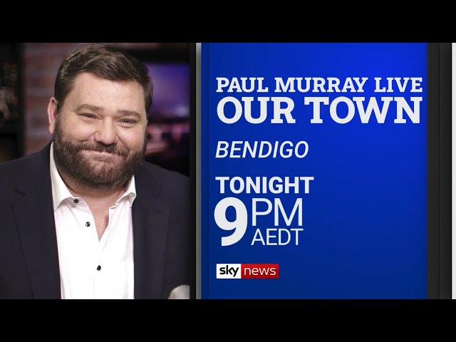 ⁣Our Town: Paul Murray Live travels to Bendigo tonight 9pm