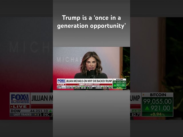 ⁣Jillian Michaels reveals why she backed Donald Trump #shorts