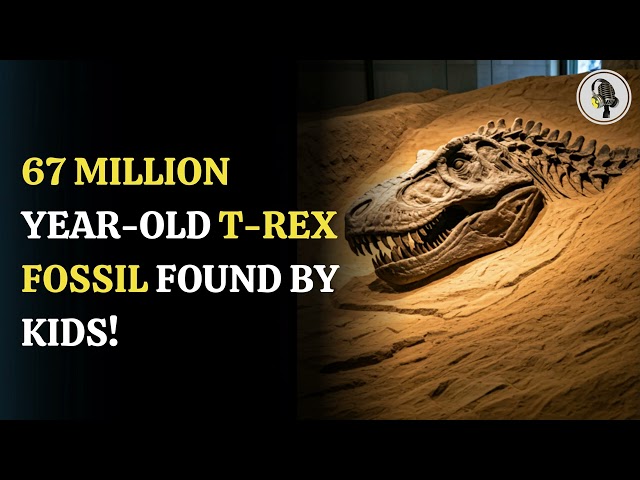 ⁣67 Million Year Old T Rex Fossil Found by Kids! | WION Podcast